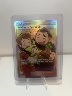 Pokemon TCG Pokemon Fan Club 155/156 Ultra Prism Full Art Trainer - Pack Fresh - Image 1