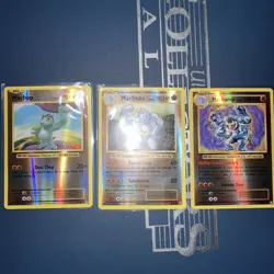 2016 Machop Machop & Machamp Pokemon Set Evolution 57 58 59 /108 Reverse Holo NM - Image 1