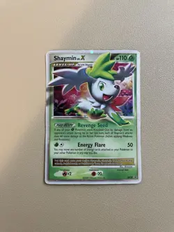 Shaymin LV.X - DP39 [Diamond & Pearl] Pokemon TCG - BLACK STAR PROMO - MP - HP - Image 1