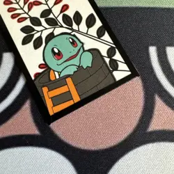 [NM] 2016 Pokemon Hanafuda Squirtle Mario Pikachu - July - Image 2