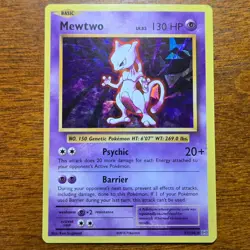 Mewtwo 51/108 - Cracked Ice Holo Evolutions Deck Exclusive 2016 - Pokemon TCG LP - Image 1