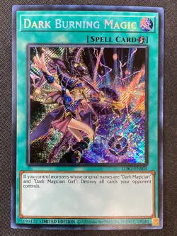 Yu-Gi-Oh TCG #LDK2-ENS05 Dark Burning Magic Limited Edition NM - Image 1