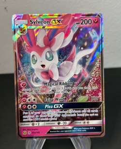 2018 Pokemon Sylveon GX Guardians Rising Alternate Art Promo 92a/145 Card NM - Image 1