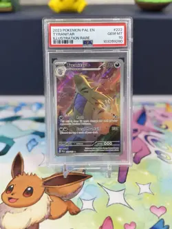 Pokemon TCG Paldea Evolved Tyranitar Card 222/193 Illustration Rare, PSA 10 - Image 1