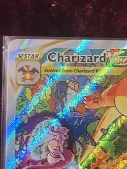 Pokemon TCG Charizard VSTAR SWSH262 Sword & Shield Promo Card Holo NM Condition - Image 2