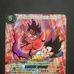 Dragon Ball Super Card Game Kaio-Ken Son Goku, Decisive Battle Near Mint SPR - Image 3