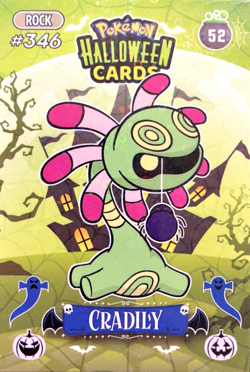 Cradily #52 - Circle Holo - Collectoons Halloween 2025 - Pokemon Card - Image 1