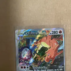 Charizard VSTAR SWSH262 Black Star Promo - Pokemon Card (Off Center) - A2 - Image 2