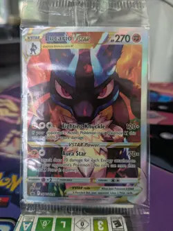Lucario VSTAR SWSH291 Sword & Shield Promo Card Sealed - Image 1