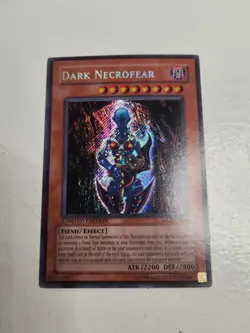Yugioh MC1-EN005 Limited Edition Dark Necrofear Holofoil Promo Card - Image 1
