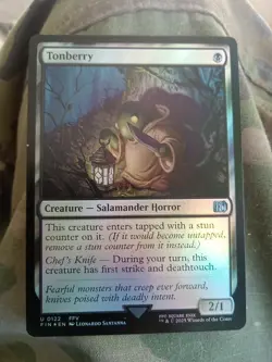 Tonberry Final Fantasy Foil VERY NICE PACK FRESH CARD - Image 1