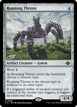 MTG English Roaming Throne NM Normal The Lost Caverns of Ixalan - Image 1