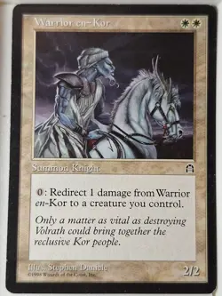 Warrior en-Kor - Stronghold - Magic the Gathering MTG Nice! - Image 1
