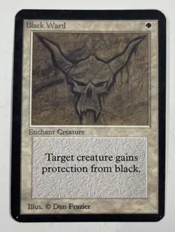 Black Wars Alpha MP Moderate Play MTG Magic The Gathering - Image 1