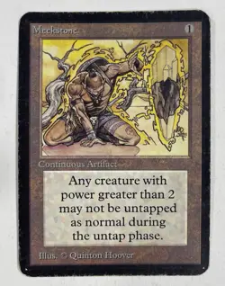 Meekstone Alpha HP Heavy Play MTG Magic The Gathering - Image 1