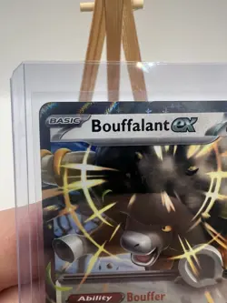 Bouffalant EX 077/086 Double Rare Pokemon TCG SV White Flare Holo NM/M - Image 5