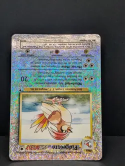 Pidgeotto Pokemon TCG Legendary Collection 34/110 Reverse Holo Rare firework MP - Image 4