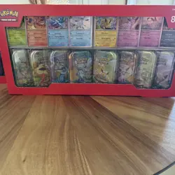 Pokemon TCG Scarlet & Violet Prismatic Evolutions Mini Tin 8-Pack Factory Sealed - Image 3