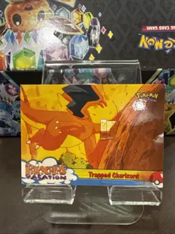 Trapped Charizard Pokemon Topps Pikachu's Vacation #51 NM Non-Holo - Image 1