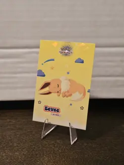 Pokemon Let's Go Eevee Database Set Peru Sleepy Eevee Cracked Ice US Seller - Image 1