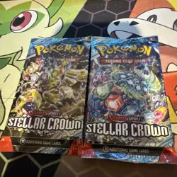 Pokemon scarlet violet stellar crown booster Pack (2) - Image 1