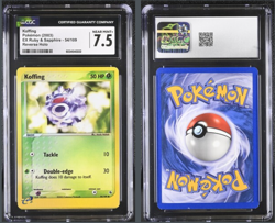 CGC NM 7.5 Pokemon TCG Koffing #54/109 (EX Ruby & Sapphire, Reverse Holo) - Image 1