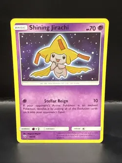 Pokemon Shining Jirachi 42/73 Shining Legends Ultra Rare Holo - Image 1