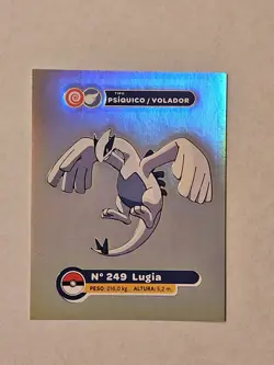 Lugia No. 249 Kanto Pokemon Full House Silver Holo Sticker Peru - Image 2