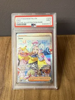2023 POKEMON PAL EN-PALDEA EVOLVED 269 IONO SPECIAL ILLUSTRATION RARE PSA 9 - Image 1