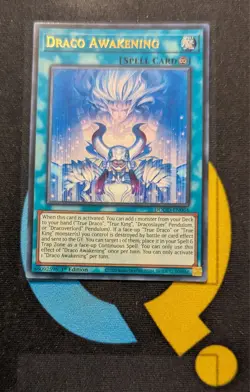DOOD-EN064 Draco Awakening x3 Ultra Rare 1st Ed YuGiOh Playset - Image 2