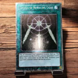 Yugioh! LP Swords of Revealing Light - NKRT-EN025 - Platinum Rare - Limited Edit - Image 1