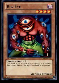 Big Eye Legendary Collection 3: Yugi's World LCYW-EN230 MP YuGiOh TCG | Buy 10 G - Image 1