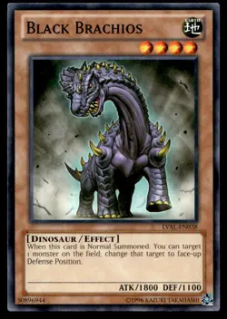 Black Brachios Legacy of the Valiant LVAL-EN038 MP YuGiOh TCG | Buy 10 Get 10 Fr - Image 1