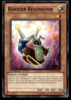 Barrier Resonator Storm of Ragnarok STOR-EN006 MP YuGiOh TCG | Buy 10 Get 10 Fre - Image 1