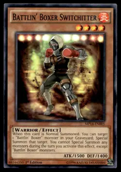 Battlin' Boxer Switchitter 2014 Mega-Tins Mega Pack MP14-EN005 MP YuGiOh TCG | B - Image 1