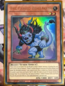 YuGiOh Cards Battles of Legend: Monster Mayhem BLMM First Edition ULTRA SECRET - Image 3