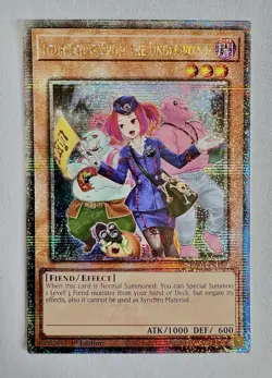 Yugioh! 1x Tour Guide From the Underworld RA04-EN157 Quarter Century Secret Rare - Image 2