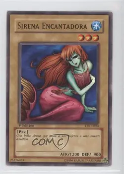 Enchanting Mermaid Spanish 1st Ed. YuGiOh Legend of Blue Eyes White Dragon READ - Image 1