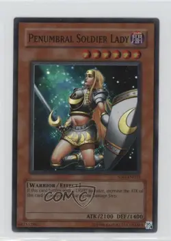 SR - Penumbral Soldier Lady Unlimited YuGiOh Soul of the Duelist #SOD-EN033 READ - Image 1