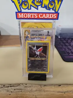 Pokemon Neo Genesis 1st Edition Skarmory #13/111 Holo Card BGS 9 Mint - Image 1