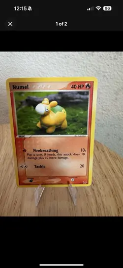 Lot of 3 Pokemon Cards - Yuka Morii Paras, Yuka Morii Numel, Lt. Surge’s Voltorb - Image 3