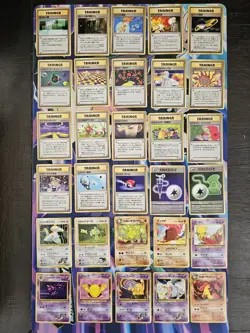 Pokemon Japanese Vintage Lot Of 30 Cards- Non Holo-NM/NM+ - Image 1