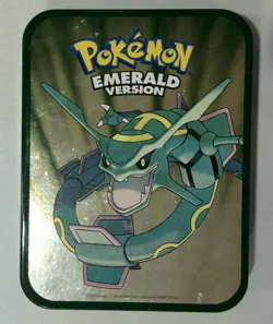 Pokemon Emerald Rayquaza Collector's Tin with VIP I.D. Card - Image 1
