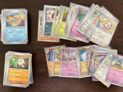 Pokemon TCG Scarlet & Violet 151, Lot of 160 NM Cards (Common, RH, Holo) - Image 2