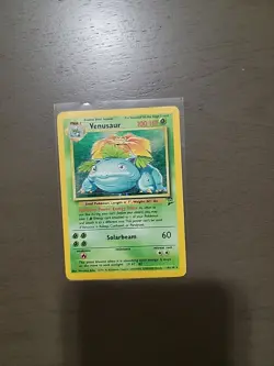 Pokemon TCG Venusaur Base Set 2 Holo Unlimited Rare Card 18/130 - Image 1