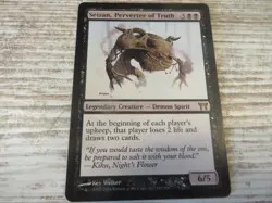1x Seizan, Perverter of Truth - Champions of Kamigawa - NM - English - OOP MTG - Image 1