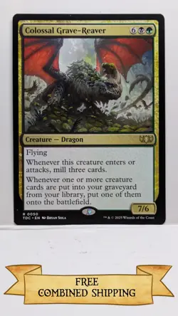 Colossal Grave-Reaver Commander: Tarkir: Dragonstorm Regular - Image 1