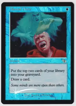 MTG Foil 1X Mental Note X1 Judgment Magic - NM - Image 1