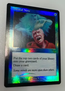 MTG Foil 1X Mental Note X1 Judgment Magic - NM - Image 3