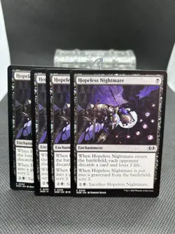 ***Hopeless Nightmare x4***MTG Wilds of Eldraine - Image 1